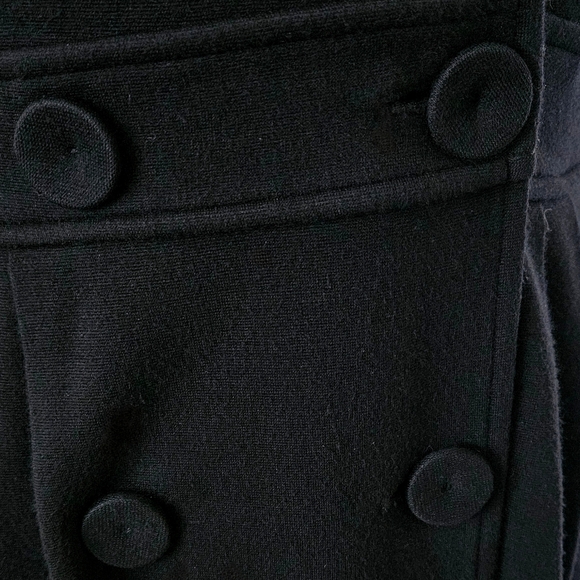 Calvin Klein Vintage 90s Double-breasted  Black Dress  (Stretchy) - Picture 4 of 5